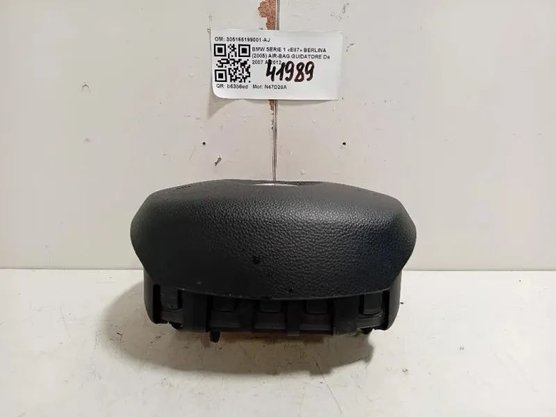 Air-bag Guidatore 305166199001-AJ Bmw Serie 1 E87 Berlina 2005