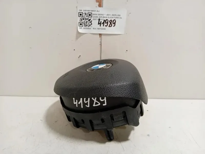 Air-bag Guidatore 305166199001-AJ Bmw Serie 1 E87 Berlina 2005