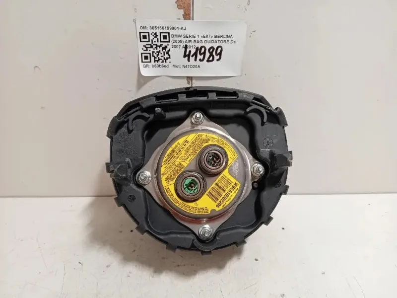 Air-bag Guidatore 305166199001-AJ Bmw Serie 1 E87 Berlina 2005