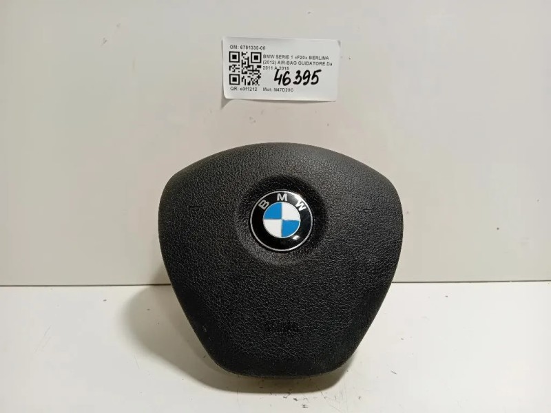 Air-bag Guidatore 6791330-08 Bmw Serie 1 F20 Berlina 2012