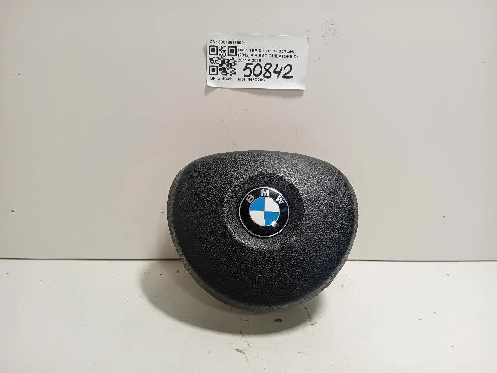 Air-bag Guidatore 305166199001 Bmw Serie 1 F20 Berlina 2012