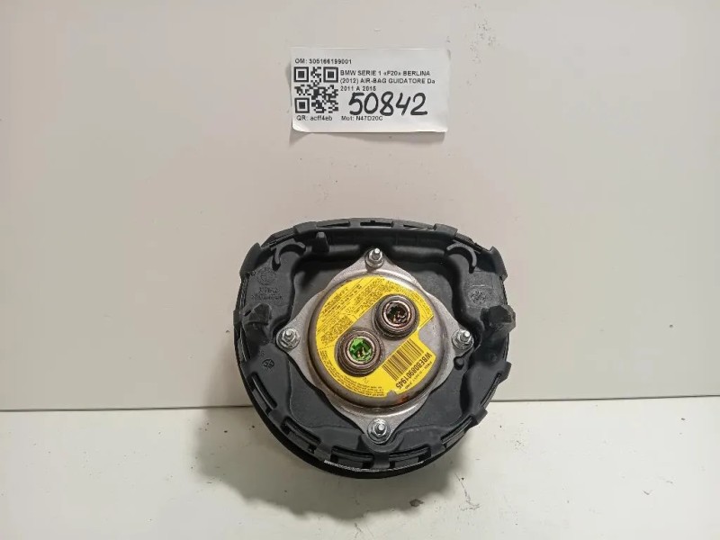 Air-bag Guidatore 305166199001 Bmw Serie 1 F20 Berlina 2012