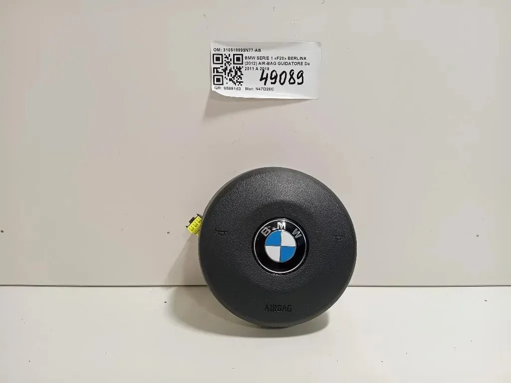 Air-bag Guidatore 310518899N77-AB Bmw Serie 1 F20 Berlina 2012