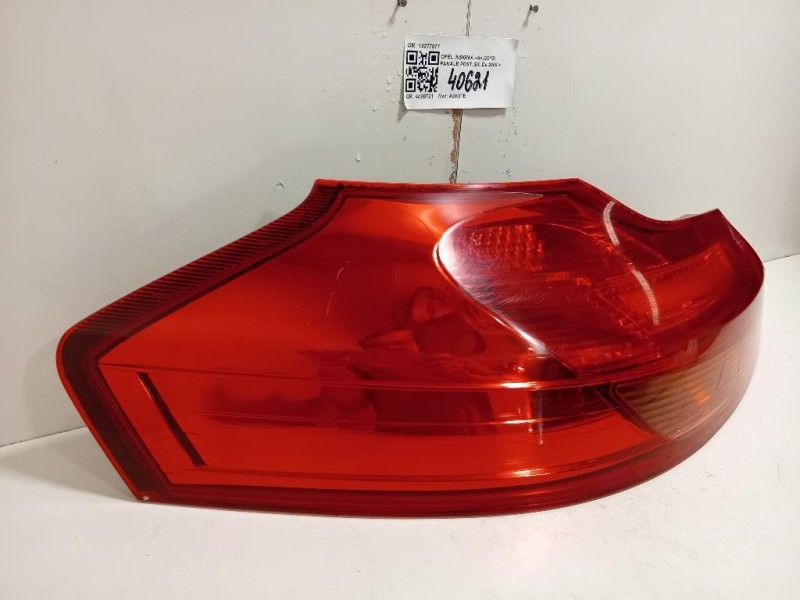 Fanale POST SX 13277877 Opel Insignia A 2013