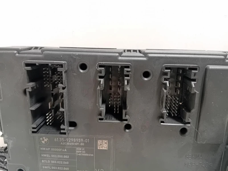 Centralina Comfort 61359298959 Bmw Serie 3 F30 Berlina 2012