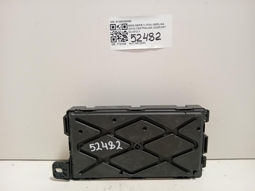 Centralina Comfort 61359298959 Bmw Serie 3 F30 Berlina 2012