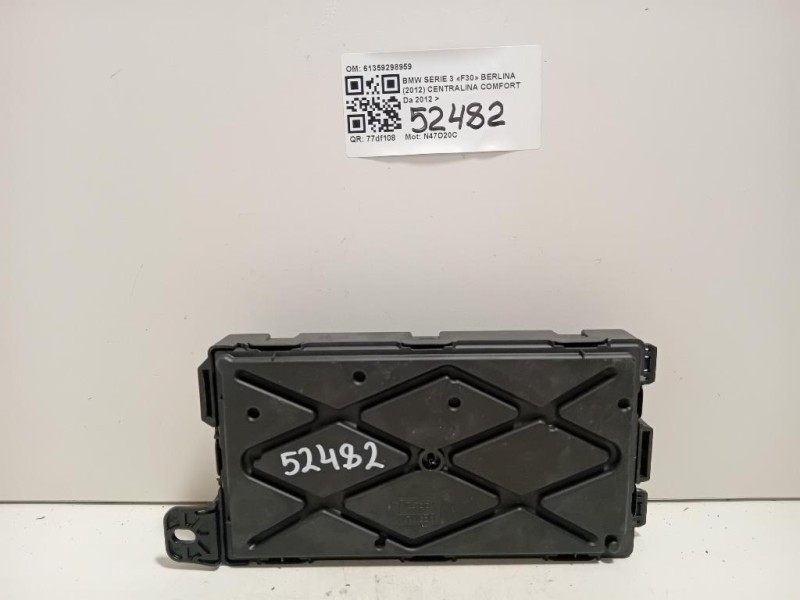 Centralina Comfort 61359298959 Bmw Serie 3 F30 Berlina 2012