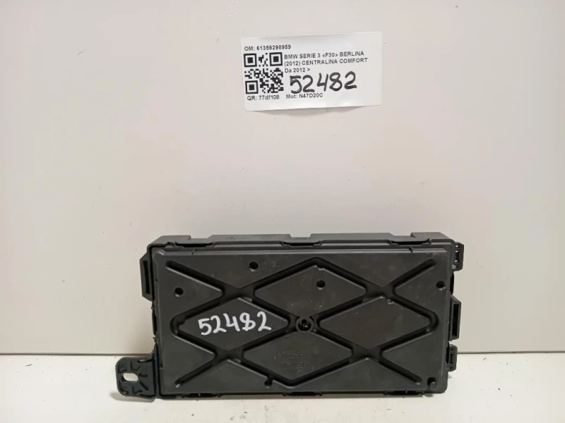 Centralina Comfort 61359298959 Bmw Serie 3 F30 Berlina 2012