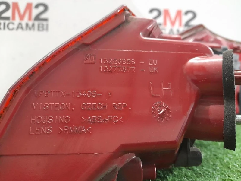 Fanale POST SX 13226856 Opel Insignia A SW 2009