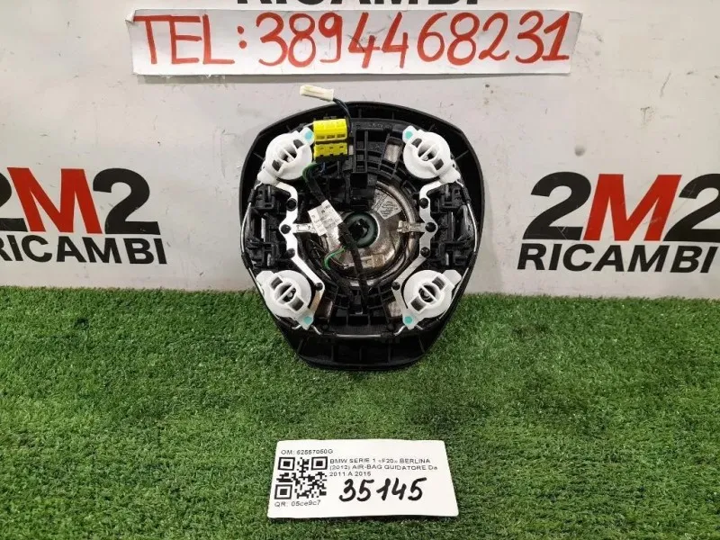 Air-bag Guidatore 62557050G Bmw Serie 1 F20 Berlina 2012