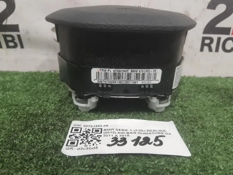Air-bag Guidatore 6791332-09 AIRBAG BMW F20 Bmw Serie 1 F20 Berlina 2012