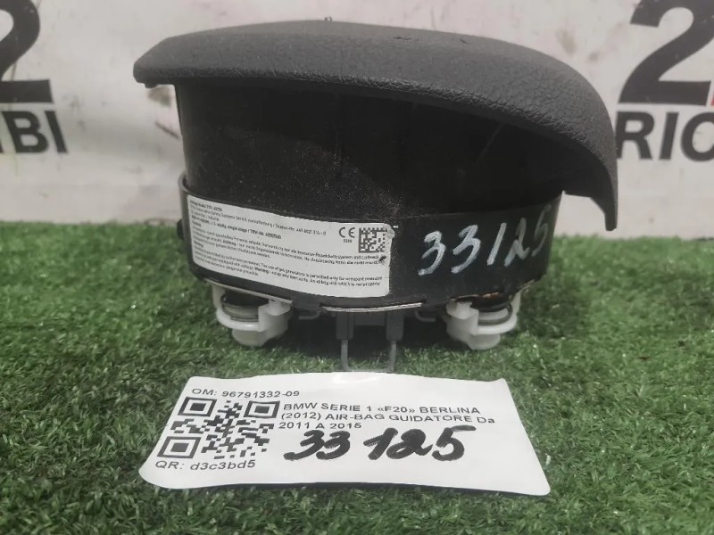 Air-bag Guidatore 6791332-09 AIRBAG BMW F20 Bmw Serie 1 F20 Berlina 2012