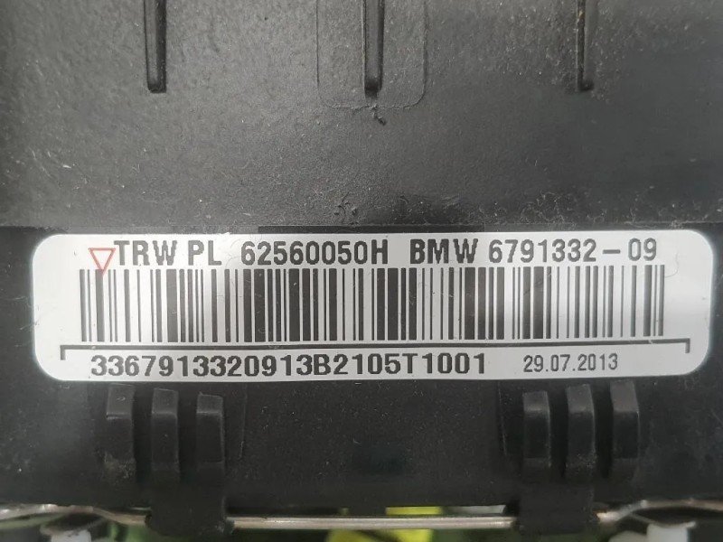 Air-bag Guidatore 6791332-09 AIRBAG BMW F20 Bmw Serie 1 F20 Berlina 2012