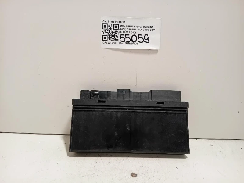 Centralina Comfort 6135911444701 Bmw Serie 5 E60 Berlina 2004