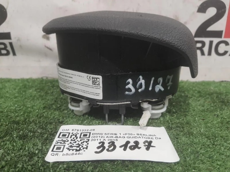 Air-bag Guidatore 6791332-09 AIRBAG BMW F20 Bmw Serie 1 F20 Berlina 2012