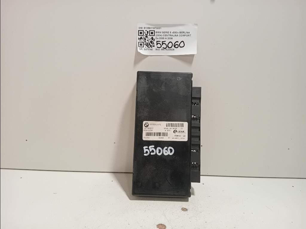 Centralina Comfort 6135911873001 Bmw Serie 5 E60 Berlina 2004