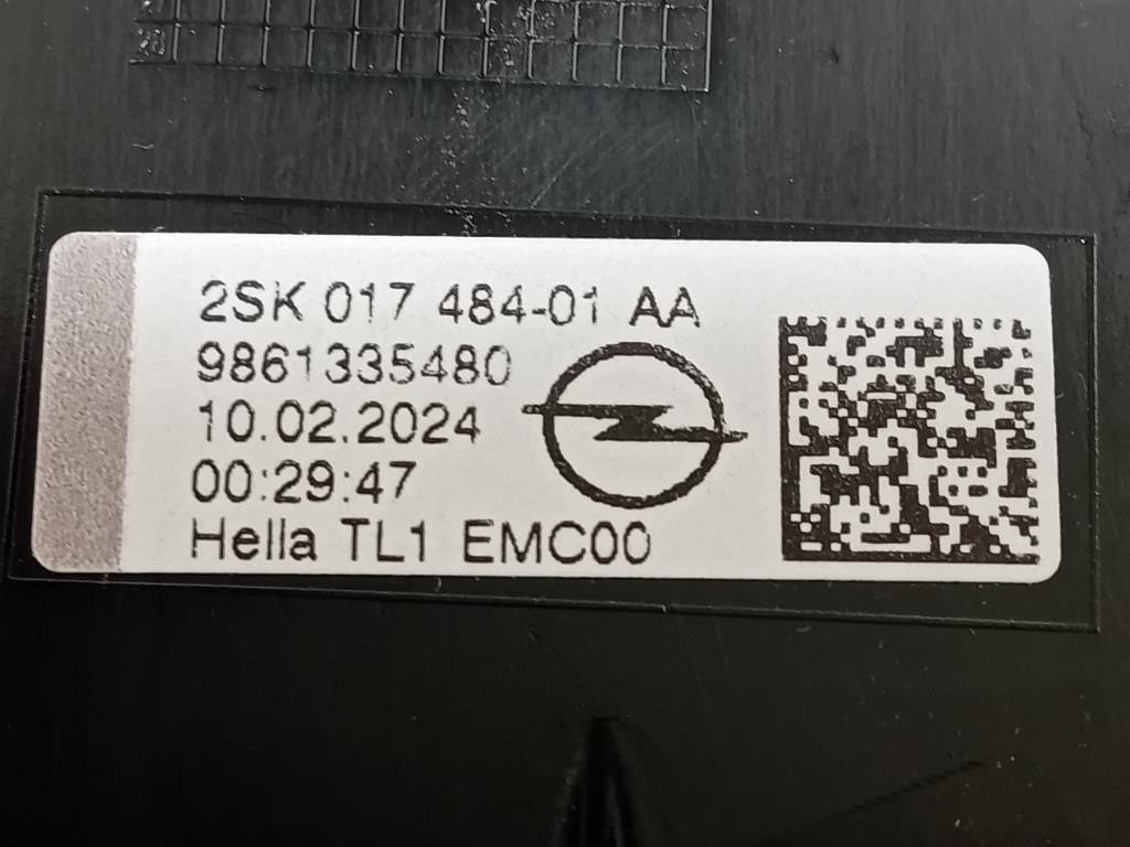 Fanale POST SX 9861335480 Opel Mokka 2013
