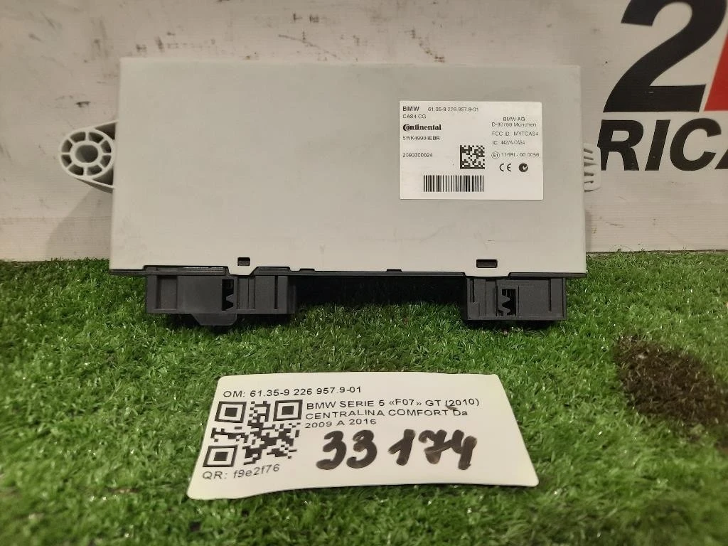 Centralina Comfort 6135-9 226 9579-01 Bmw Serie 5 F07 GT 2010