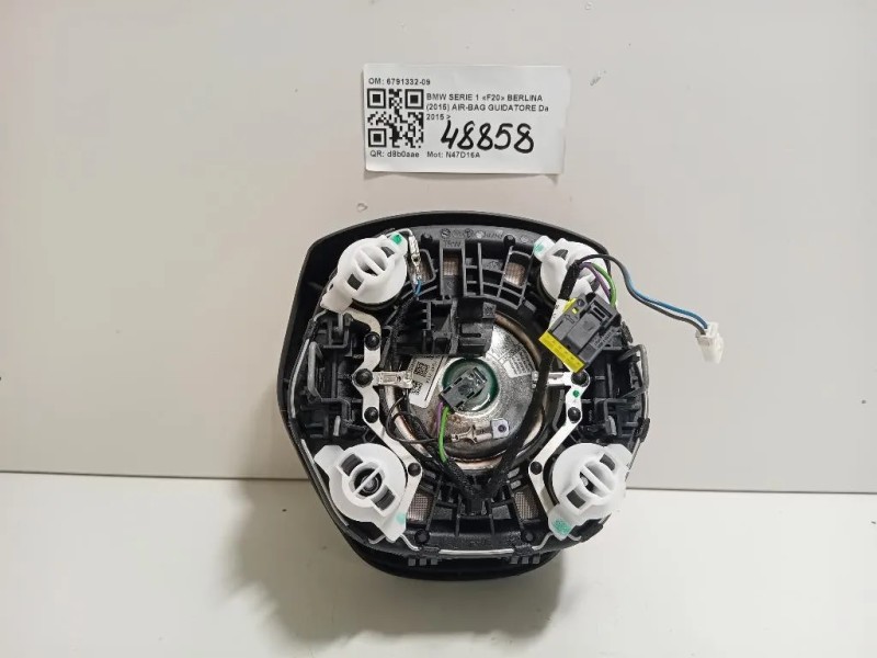 Air-bag Guidatore 6791332-09 Bmw Serie 1 F20 Berlina 2015