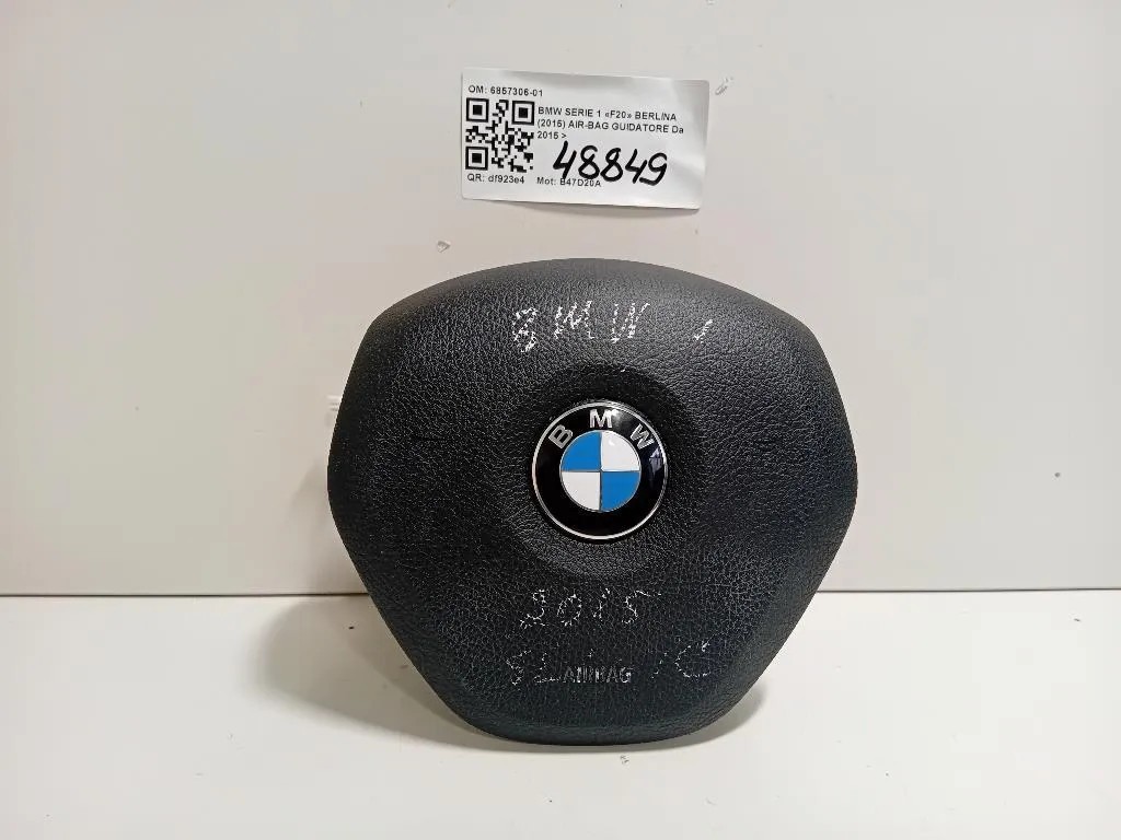 Air-bag Guidatore 6857306-01 Bmw Serie 1 F20 Berlina 2015