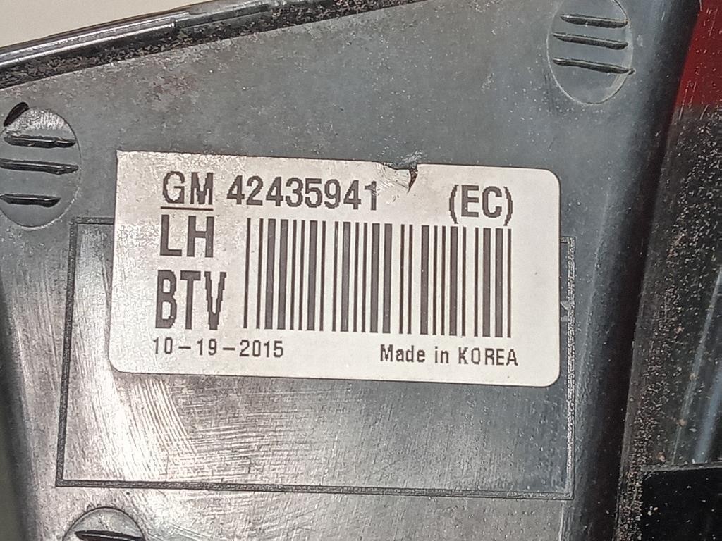 Fanale POST SX 42435941 Opel Mokka 2013