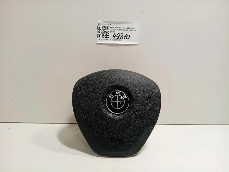 Air-bag Guidatore 6791330-09 Bmw Serie 1 F20 Berlina 2015
