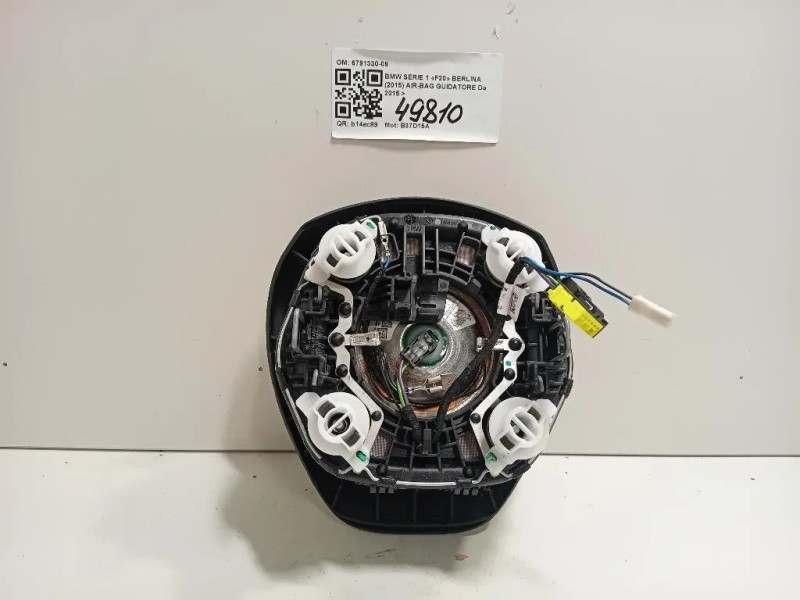 Air-bag Guidatore 6791330-09 Bmw Serie 1 F20 Berlina 2015