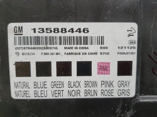 Centralina Comfort 13588446 Chevrolet Orlando 2011