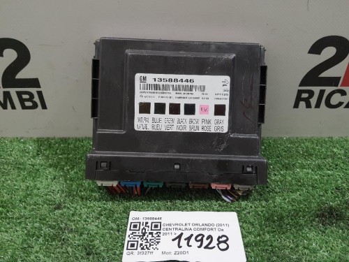 Centralina Comfort 13588446 Chevrolet Orlando 2011