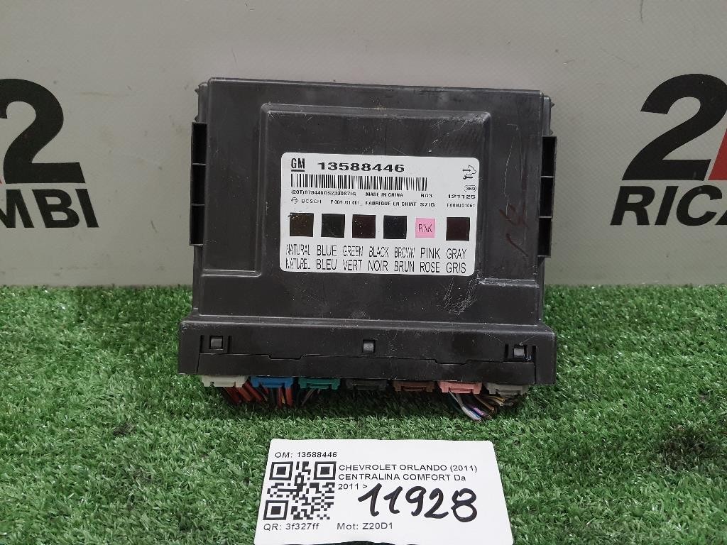 Centralina Comfort 13588446 Chevrolet Orlando 2011