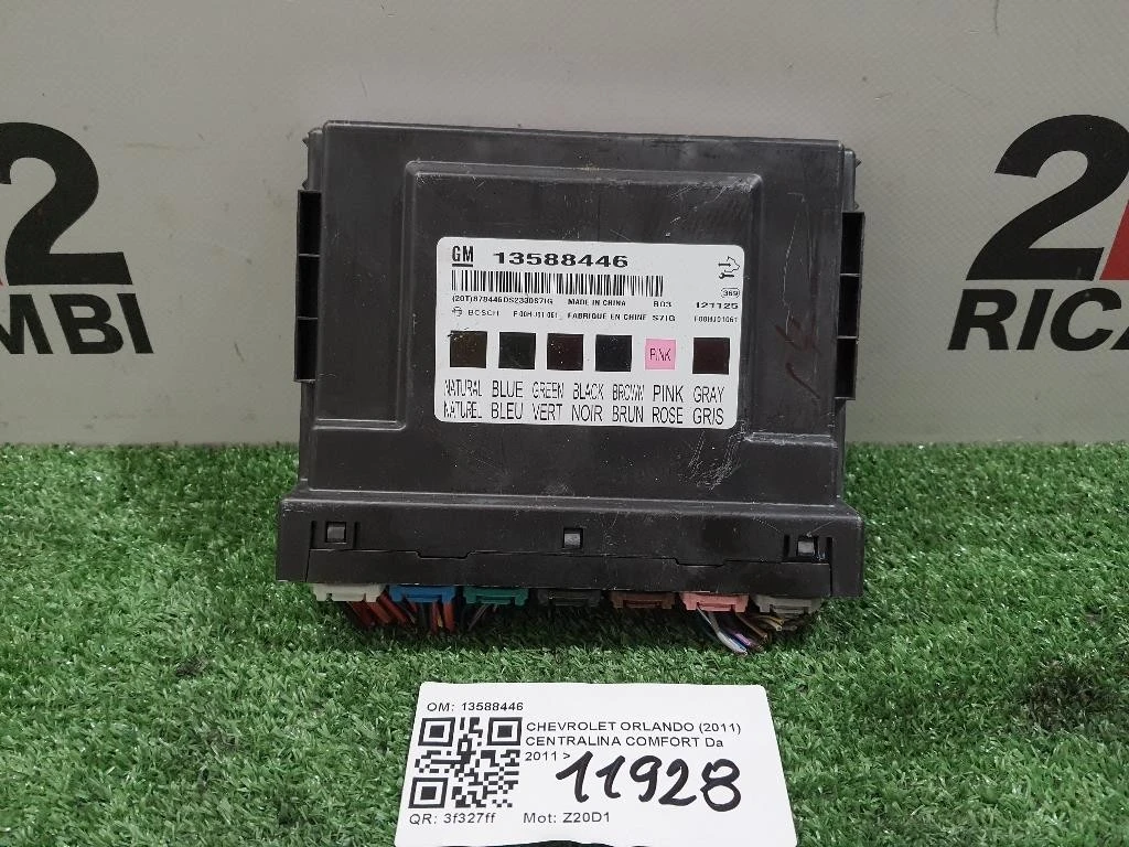 Centralina Comfort 13588446 Chevrolet Orlando 2011