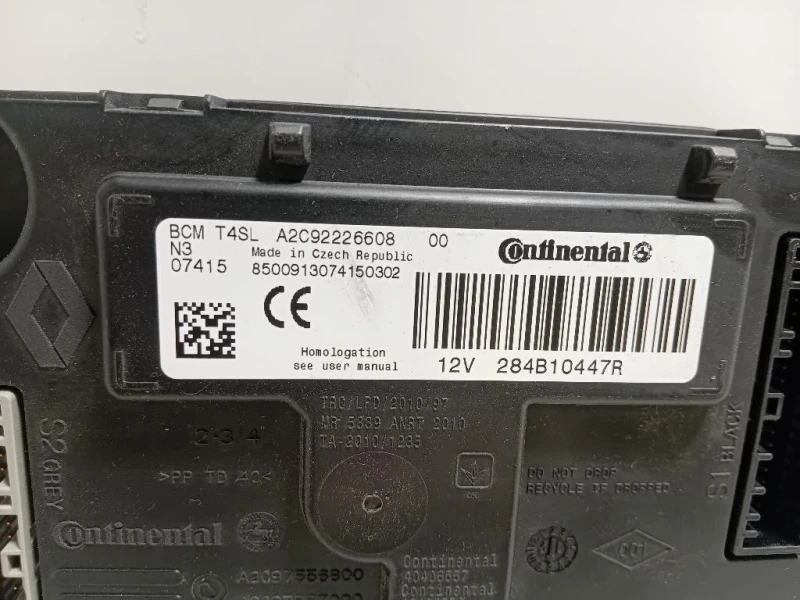 Centralina Comfort 284B10447R Dacia Duster I 2014