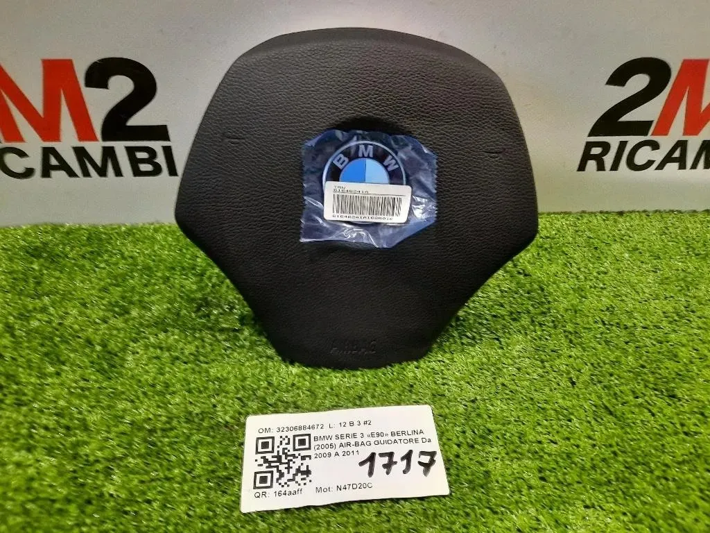 Air-bag Guidatore 32306884672 Bmw Serie 3 E90 Berlina 2005