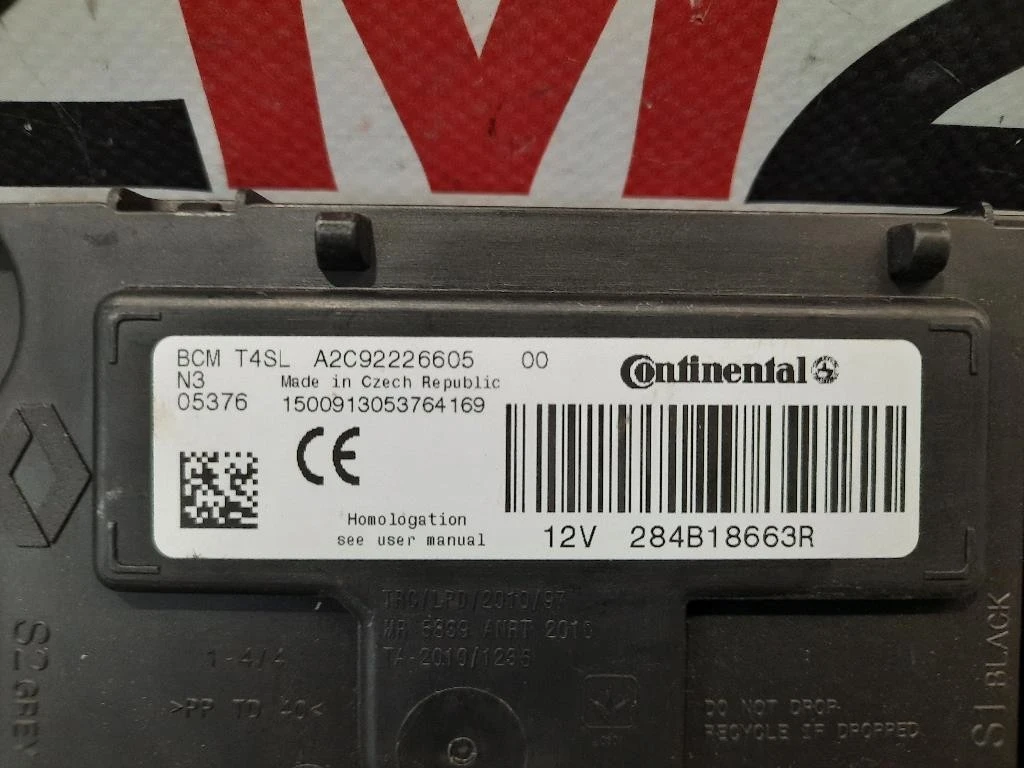 Centralina Comfort 284B18663R Dacia Sandero II 2013