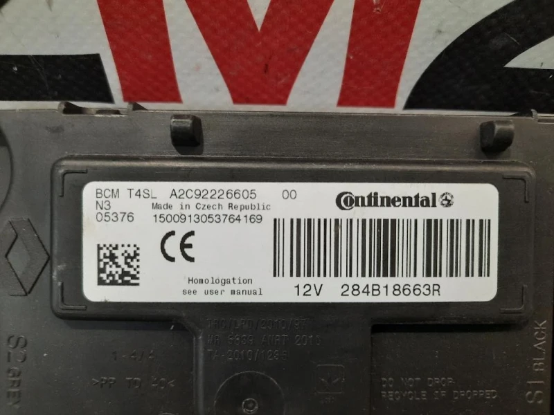 Centralina Comfort 284B18663R Dacia Sandero II 2013