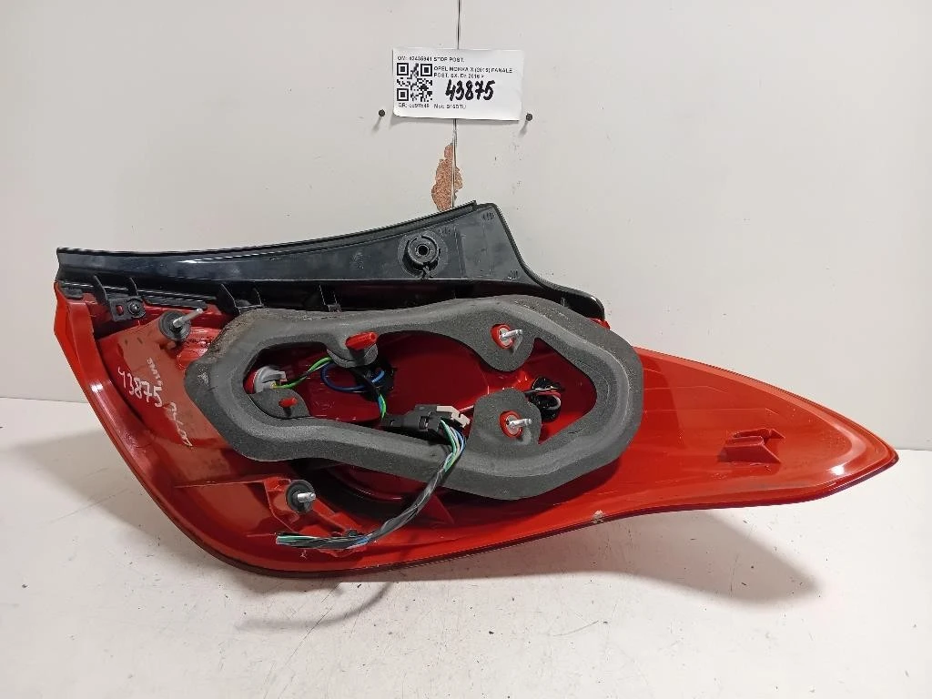 Fanale POST SX 42435941 STOP POST Opel Mokka 2013