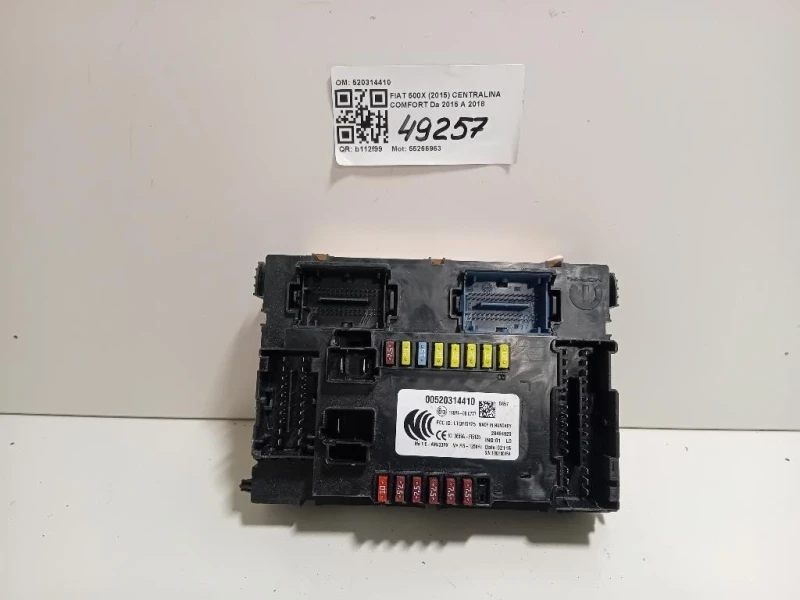 Centralina Comfort 520314410 Fiat 500X 2015