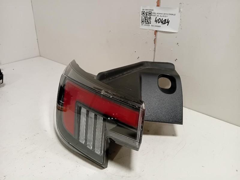 Fanale POST SX 9861335480 Opel Mokka B 2020