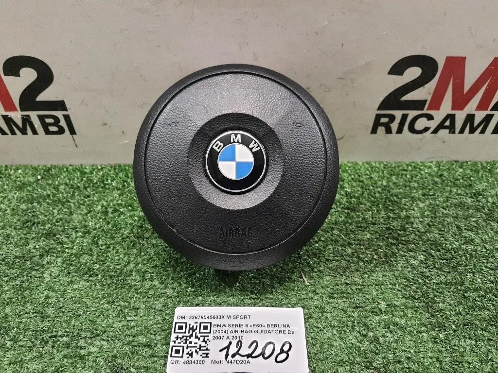 Air-bag Guidatore 33678045603X M SPORT Bmw Serie 5 E60 Berlina 2004