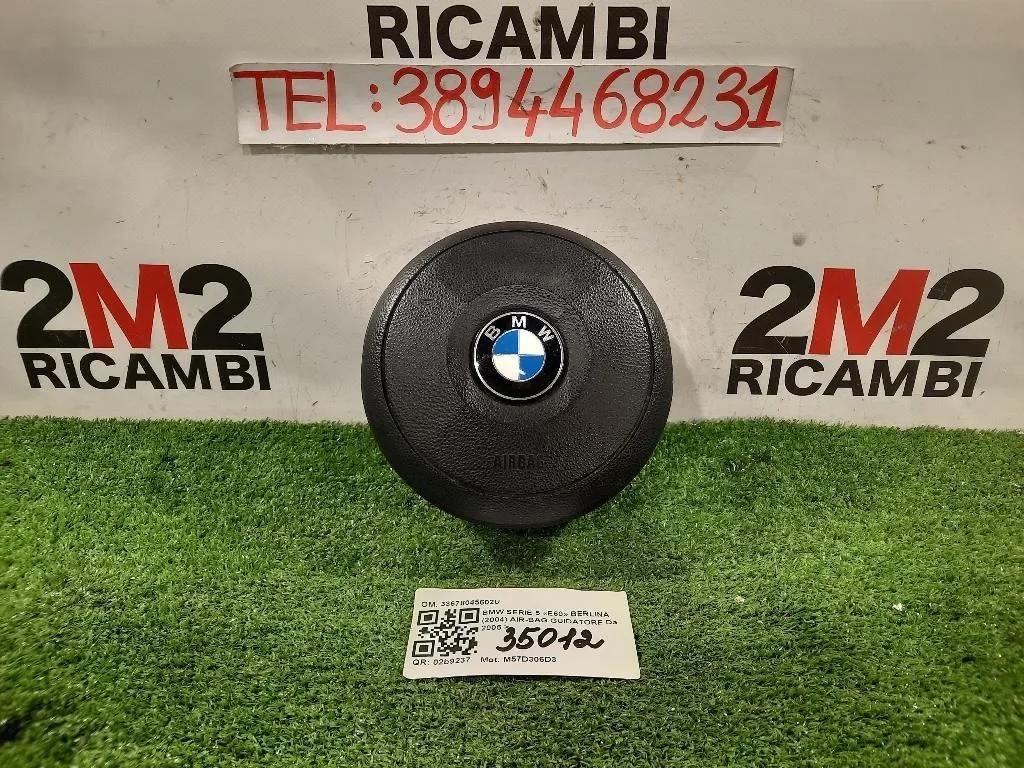 Air-bag Guidatore 33678045602U Bmw Serie 5 E60 Berlina 2004