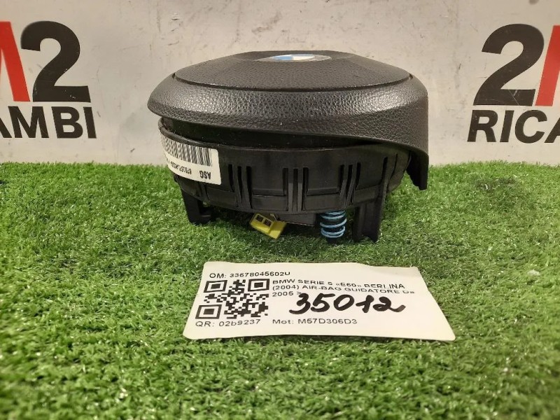 Air-bag Guidatore 33678045602U Bmw Serie 5 E60 Berlina 2004
