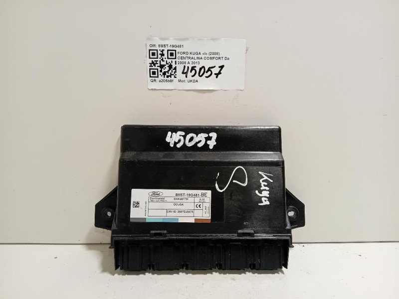 Centralina Comfort 8M5T-19G481 Ford KUGA I 2008