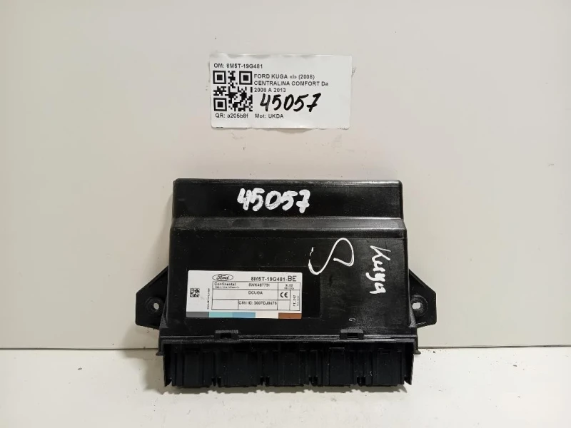 Centralina Comfort 8M5T-19G481 Ford KUGA I 2008