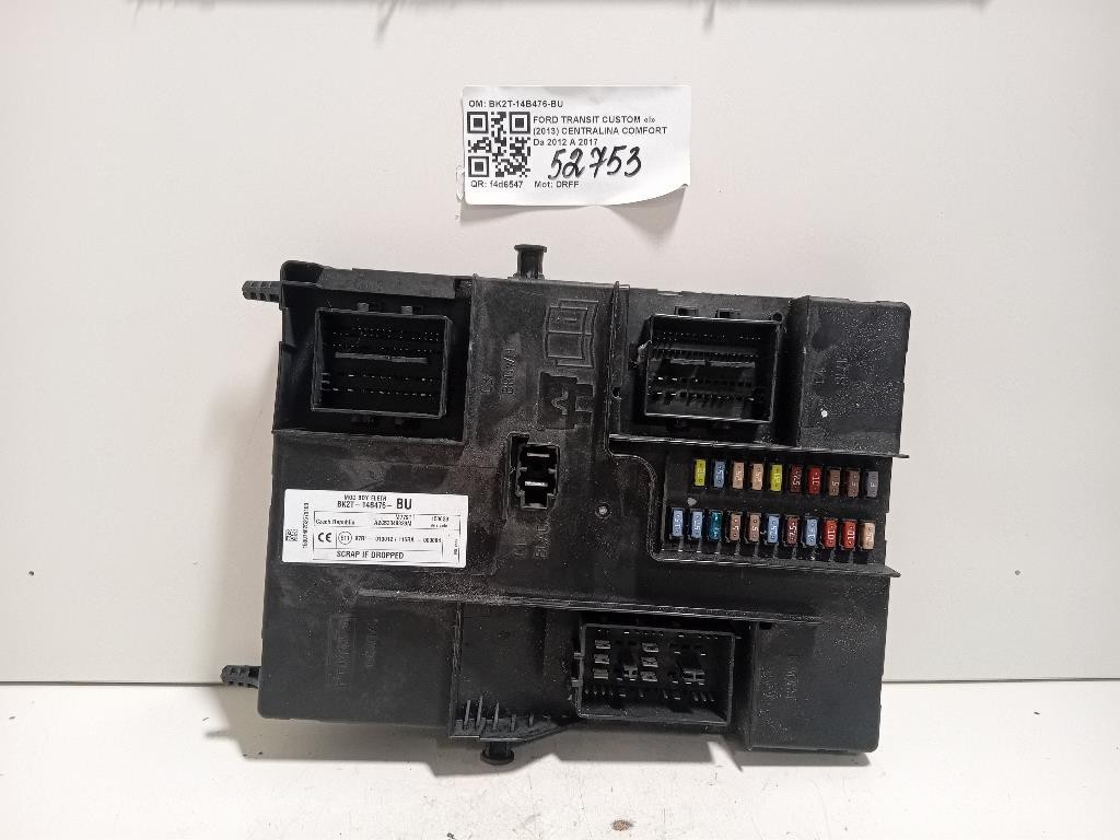 Centralina Comfort BK2T-14B476-BU Ford Transit Custom I 2013
