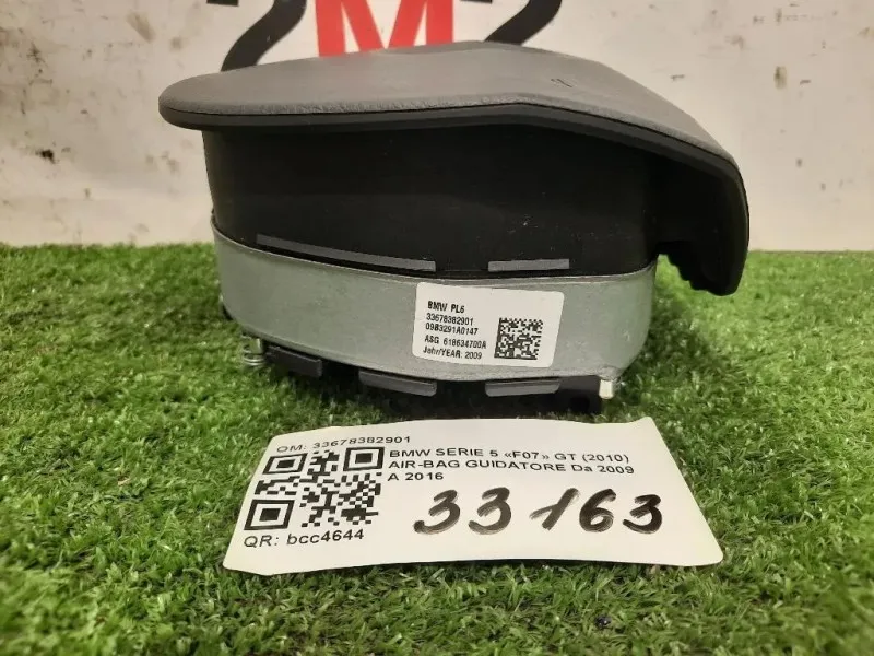 Air-bag Guidatore 33678382901 Bmw Serie 5 F07 GT 2010