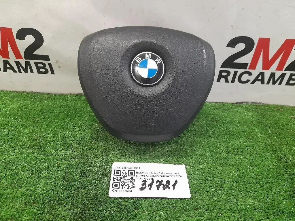 Air-bag Guidatore 33678383901 Bmw Serie 5 F10 Berlina 2010