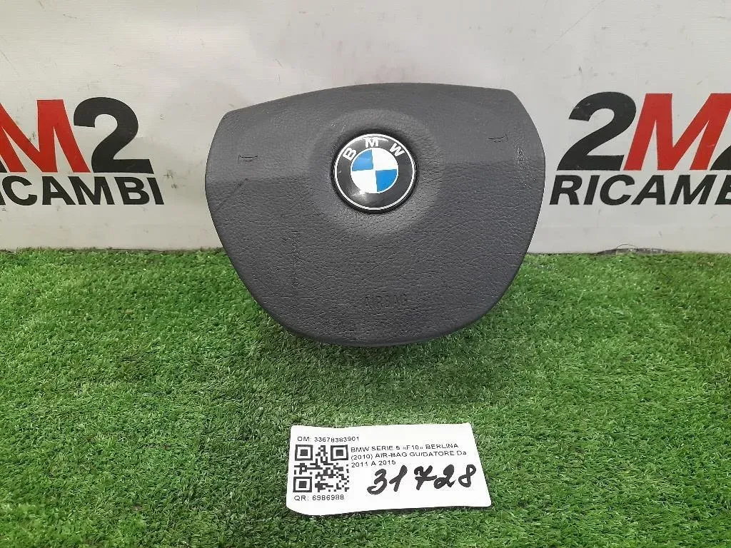 Air-bag Guidatore 33678383901 Bmw Serie 5 F10 Berlina 2010