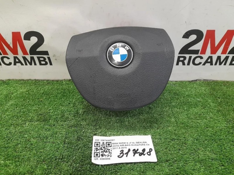 Air-bag Guidatore 33678383901 Bmw Serie 5 F10 Berlina 2010