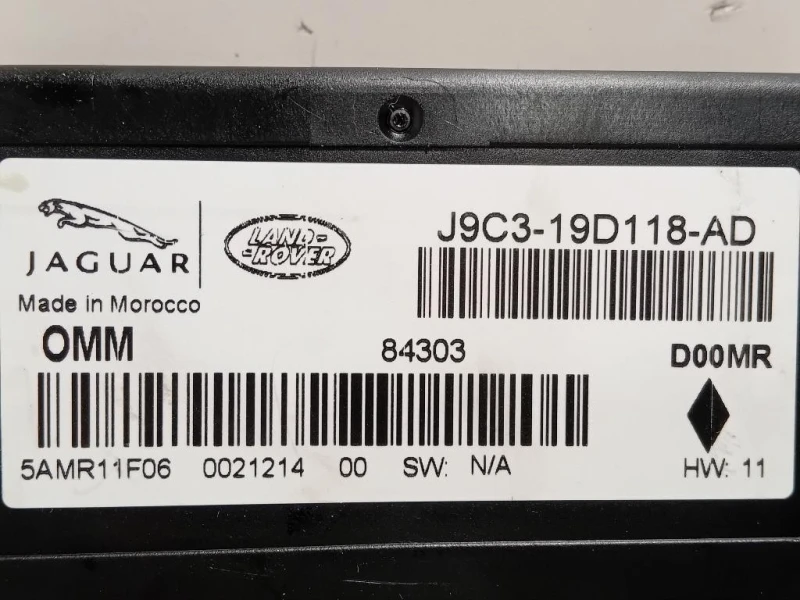 Centralina Comfort J9C3-19D118-AD Jaguar E-pace 2017