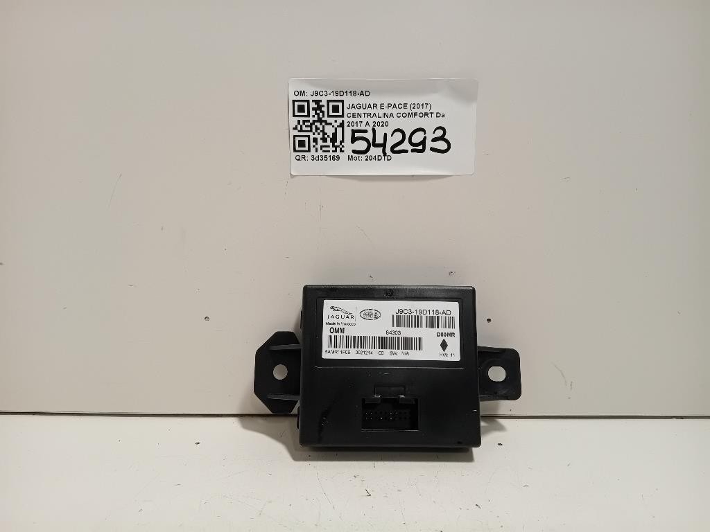 Centralina Comfort J9C3-19D118-AD Jaguar E-pace 2017